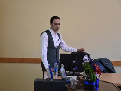 دفاع پایان نامه کارشناس ارشد مهندسی بهداشت حرفه ای و ایمنی کار آقای یحیی صفائی نائینی