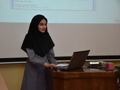 دفاع پایان نامه کارشناس ارشد مهندسی بهداشت حرفه ای و ایمنی کار سرکار خانم زهرا امینی