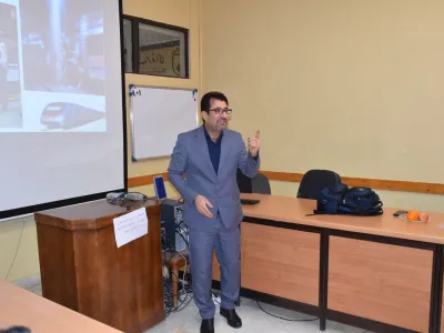 دفاع پايان نامه کارشناسي ارشد (MSc) در رشته مديريت سلامت، ايمني و محيط زيست (HSE) جناب آقای رسول قوی پنجه