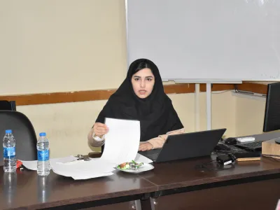 دفاع پايان‌نامه کارشناسی ارشد آموزش اپیدمیولوژی سرکار خانم زهرا براتی