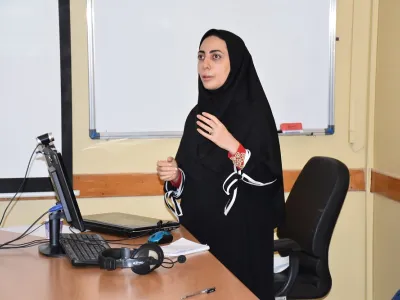 دفاع پایان نامه کارشناس ارشد مهندسی بهداشت حرفه ای و ایمنی کار سرکار خانم نفیسه پورحاجی