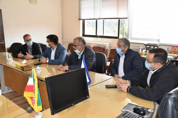 بازدید مدیر خدمات پشتیبانی دانشگاه از دانشکده بهداشت