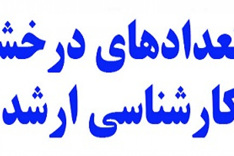 استعدادهای درخشان در دوره­ ی کارشناسی ارشد در سال تحصیلی ١٤٠٣-١٤٠٢