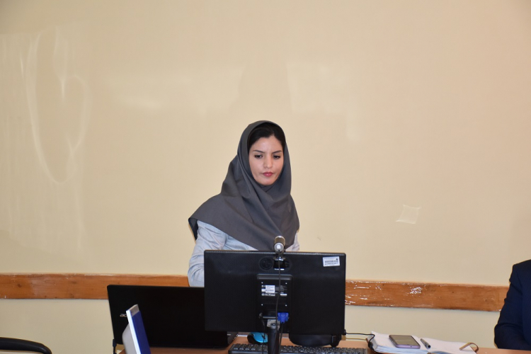 دفاع پایان نامه کارشناس ارشد مهندسی بهداشت حرفه ای و ایمنی کار سرکار خانم الهه دهقانی