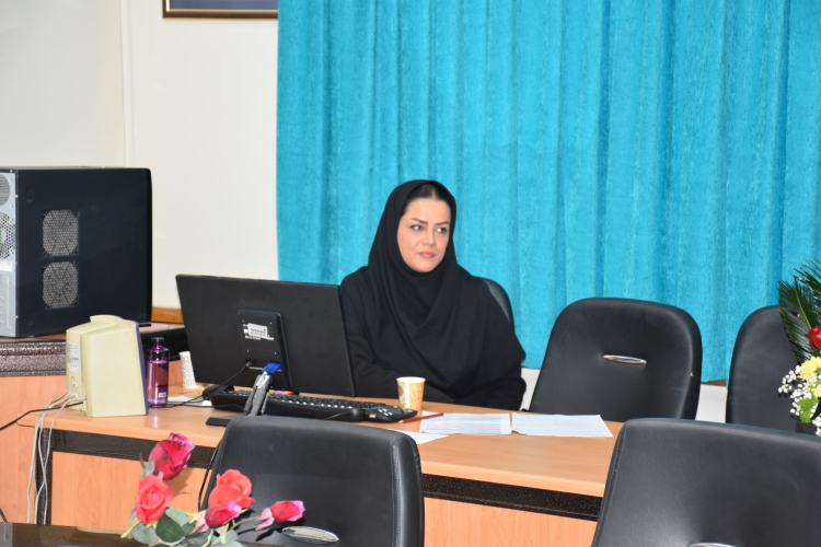 دفاع پايان‌نامه کارشناسي ارشد آموزش جامعه نگر (گرایش مدیریت سلامت) سر کارخانم سمیرا تقی زاده