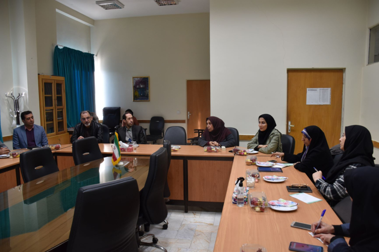 برگزاری جلسه مشترک با مسئولین حوزه تحقیقات و سلامت آموزش و پرورش در راستای ترجمان دانش