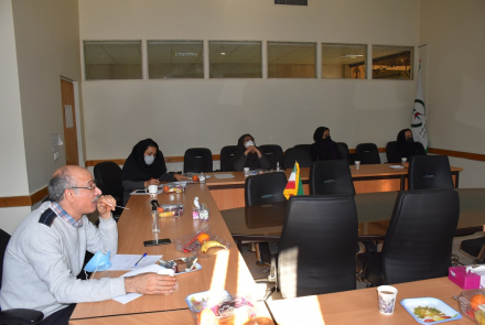 جلسه دفاع کارشناسی ارشد آموزش جامعه نگر در نظام سلامت 