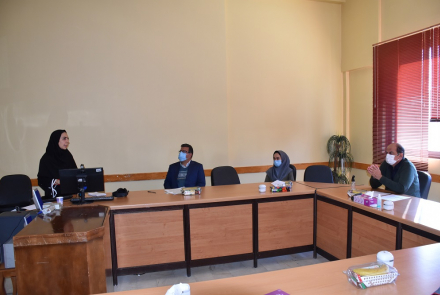 دفاع پایان نامه کارشناس ارشد مهندسی بهداشت حرفه ای و ایمنی کار سرکار خانم نفیسه پورحاجی