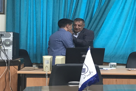 دفاع پایان نامه دکتری آموزش بهداشت و ارتقاء سلامت آقای حامد میرزائی
