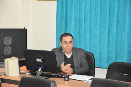 دفاع پايان‌نامه کارشناسي ارشد آموزش جامعه نگر جناب آقای محمود مختاری 