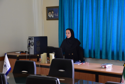 دفاع پایان نامه کارشناسی ارشد جامعه نگر در نظام سلامت سرکار خانم اعظم سلطانی
