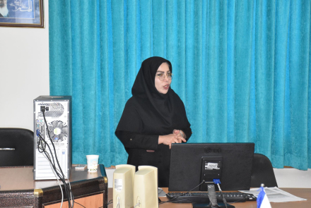 دفاع پايان‌نامه کارشناسی ارشد آموزش جامعه نگرسرکار خانم آمنه باصری آرانی