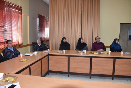دفاع پايان‌نامه کارشناسي ارشد مهندسی بهداشت حرفه ای و ایمنی کار سرکار خانم نگار قطبی
