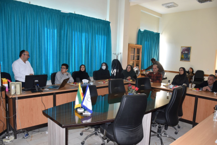 دفاع پایان‌نامه دکترای تخصصی آموزش بهداشت و ارتقاء سلامت جناب آقای کامل قبادی داشدبی از پایان نامه خود 
