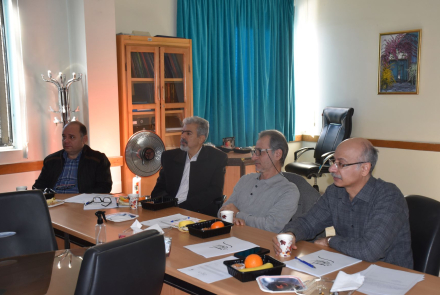 دفاع پايان‌نامه کارشناسي ارشد آموزش جامعه نگر جناب آقای محمود مختاری 