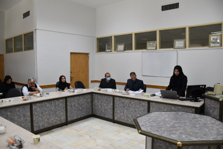 دفاع پایان نامه جهت اخذ درجه دکتری رشته مهندسی بهداشت محیط