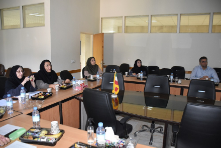 دفاع پایان نامه کارشناسی ارشد جامعه نگر در نظام سلامت سرکار خانم لیلا شمسی 