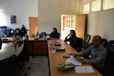 جلسه دفاع پایان نامه کارشناسی ارشد آموزش بهداشت و ارتقاء سلامت جناب آقای سید هادی موسوی نژاد 