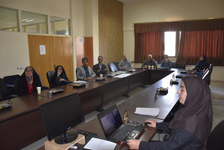 دفاع پایان‌نامه کارشناسی ارشد آمار زیستی سرکارخانم فریده کاظمی