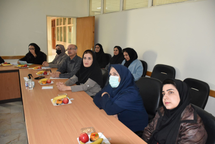 دفاع پایان‌نامه دکترای تخصصی آموزش بهداشت و ارتقاء سلامت جناب آقای کامل قبادی داشدبی از پایان نامه خود 
