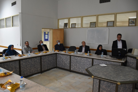 دفاع پایان نامه کارشناسی ارشد مهندسی بهداشت محیط جناب آقای بابک نادری