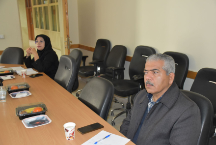 دفاع پايان‌نامه کارشناسي ارشد آموزش جامعه نگر جناب آقای محمود مختاری 