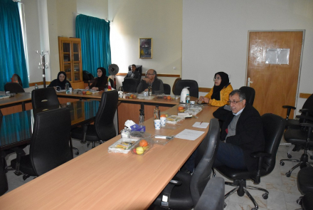 دفاع پایان نامه کارشناسی ارشد خانم بتول قوامی