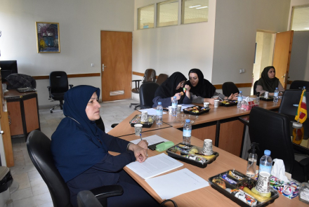 دفاع پایان نامه کارشناسی ارشد جامعه نگر در نظام سلامت سرکار خانم لیلا شمسی 