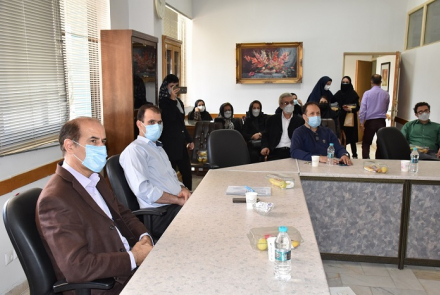 دفاع پایان نامه کارشناسی ارشد مهندسی بهداشت محیط  خانم منا حسینی 