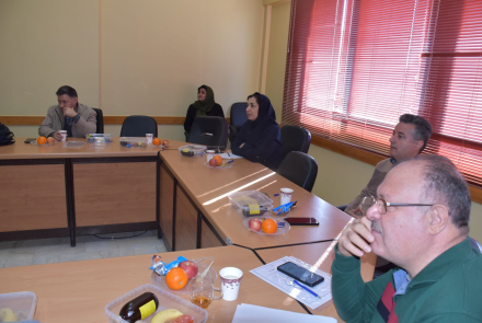 دفاع پايان نامه کارشناسي ارشد (MSc) در رشته مديريت سلامت، ايمني و محيط زيست (HSE) جناب آقای رسول قوی پنجه