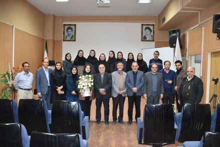 جلسه دفاع دکتری مهندسی بهداشت محیط سرکار خانم مریم مرادنیا 