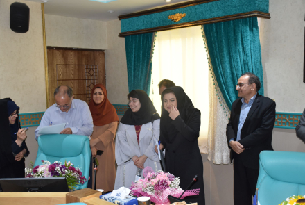  دفاع پایان‌نامه دکترای تخصصی سرکار خانم بهاره دهدشتی رشته مهندسی بهداشت محیط دوشنبه هفتم خرداد ماه ۱۴۰۳