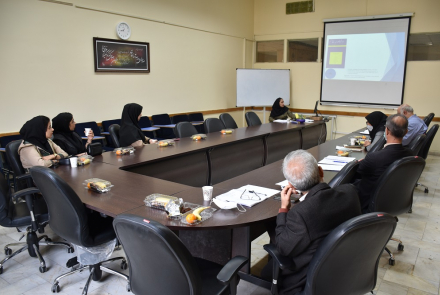دفاع پایان نامه کارشناسی ارشدآمار زیستی خانم فائزه امین الرعایائیی