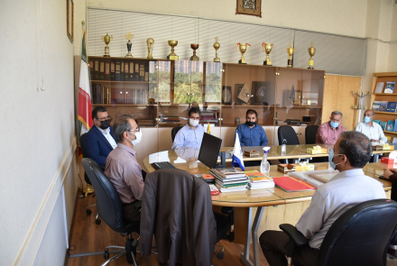 مراسم بازنشستگی جناب آقای اصلانی با حضور ریاست، معاون آموزشی و جمعی از کارکنان دانشکده