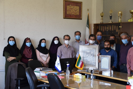 مراسم بازنشستگی جناب آقای اصلانی با حضور ریاست، معاون آموزشی و جمعی از کارکنان دانشکده