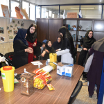 اجرای پویش ملی سلامت در پردیس دانشگاه
